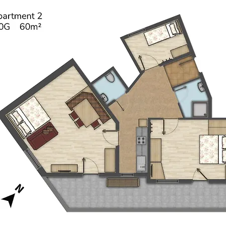 Apartment Adamsberg