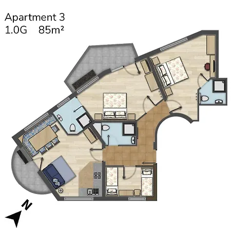 Apartment Adamsberg *