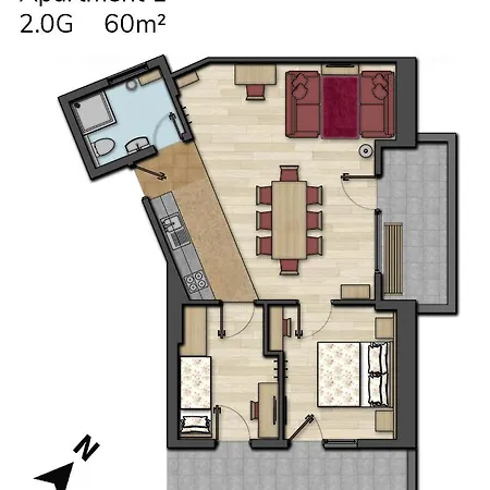 Adamsberg Apartment Galtuer
